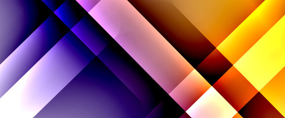 Obraz premium Fluid gradients with dynamic diagonal lines abstract background. Bright colors with dynamic light and shadow effects. Vector wallpaper or poster