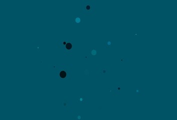 Light BLUE vector pattern with spheres.