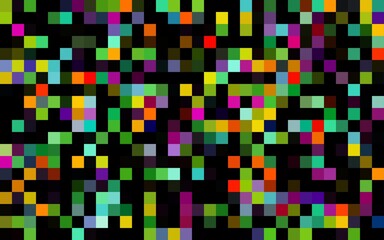 Dark Blue, Red vector Abstract mosaic background.