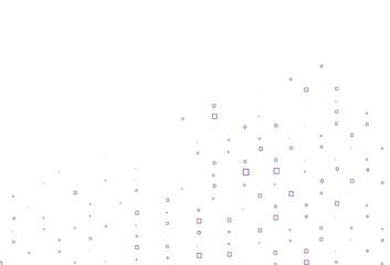 Light Blue, Red vector layout with rectangles, squares.