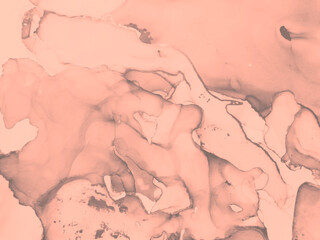 Fototapeta premium Modern Wallpaper. Hand-painted Gray Composition.