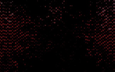 Light Red vector backdrop with dots.
