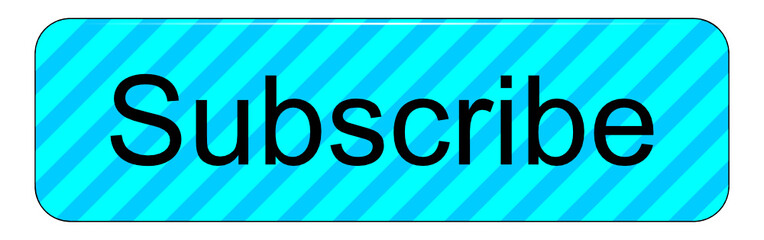 Subscribe Button on white background - illustration