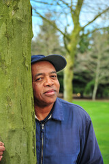 Obraz premium African american male expressions.