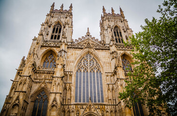 York Minster in York,  Yorkshire,  United Kingdom