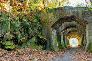 八角トンネル　熊本県美里町　Hakkaku tunnel Kumamoto-ken Misato-town