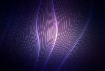 Dark Purple vector blurred template.