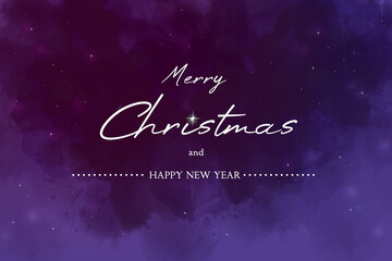 Merry Christmas Greeting Card