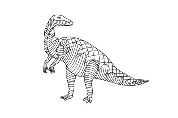 illustration of dinosaur. JPG