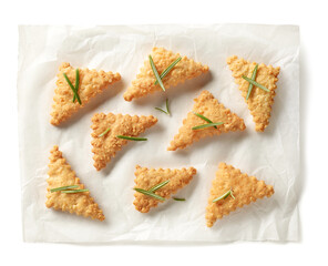 freshly baked cheese cookies