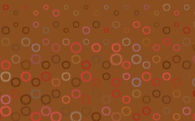 Light Red, Yellow vector layout with circle shapes.