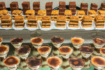 candy bar, sweets to choose from, free choice of sweet to taste in candy bar to celebrate important events.