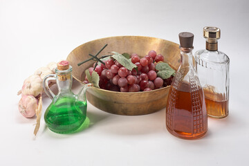 Still life with home preparations