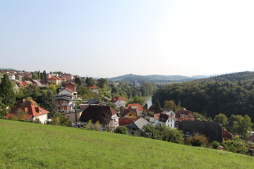 Novo Mesto, a cute town near the Croatian border