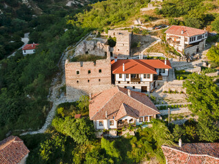 Fototapeta premium Aerial view of historical town of Melnik, Bulgaria