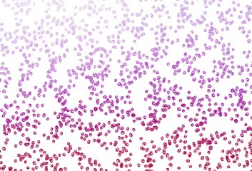 Light Purple vector cover with spots.