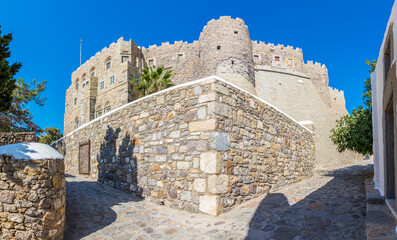 The Monastery of Saint John the Theologian in Patmos Island