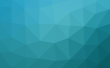 Light BLUE vector abstract mosaic background.