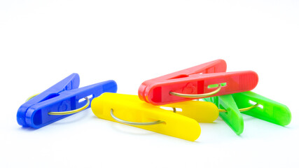 toys isolated on white background