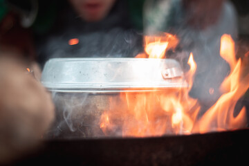 Campfire Dinner