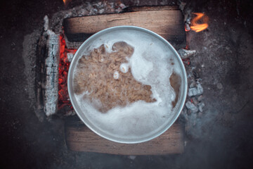Campfire Dinner