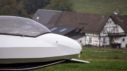 Segelflieger im Bergischen Land