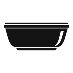 Cleaning basin icon. Simple illustration of cleaning basin vector icon for web design isolated on white background