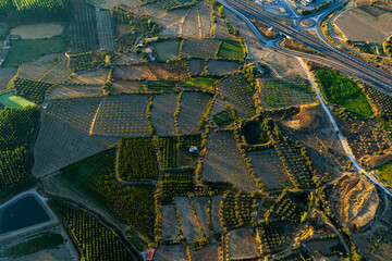 Aerial views from Guadix, Granada Spain