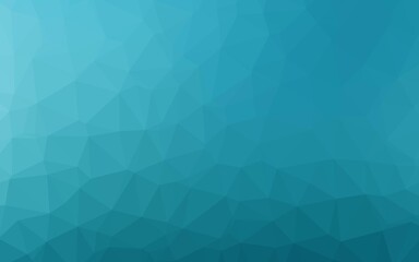 Obraz premium Light BLUE vector shining triangular template.