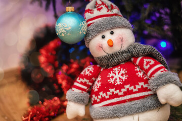 New Year and Christmas holiday card