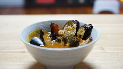 Soup curry homemade