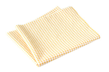 Placemat, Scotch pattern, yellow-white on white background