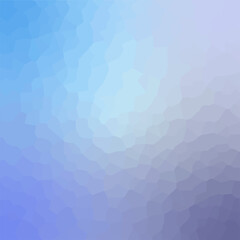 Blue gradient background. Colorful background. Crystal pattern wallpaper. Polygon background. Vector picture.