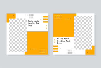 Minimalist social media post, perfect for your business, re-editable, vector eps 10