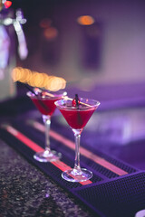 cocktail in the bar