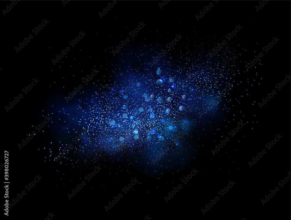 Poster holiday abstract shiny color gold design element