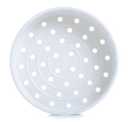 Steamer bowl in a multicooker on white background isolation