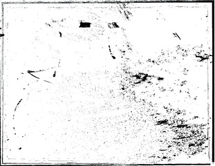 Set of Grunge Black and White Frames . textured rectangles for image