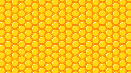 Honeycomb pattern wallpaper. Honeycomb background vector.