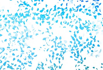 Light blue vector backdrop with abstract shapes.