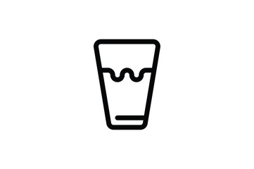 Farm Outline Icon - Water