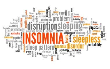 Insomnia word cloud