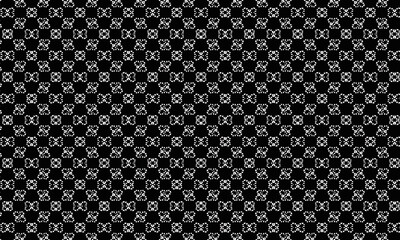  black and white pattern with dotted elements.