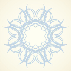 Vignette. Vector drawing