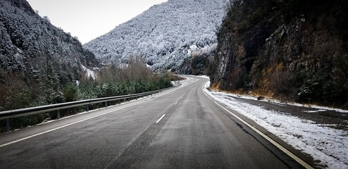 road in the mountains