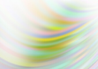 Light Green vector blurred bright pattern.