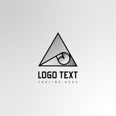 Paper logo icon design vector concept