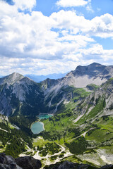 Trekking in Garmisch Patenkirchen, Germany, with a lake view