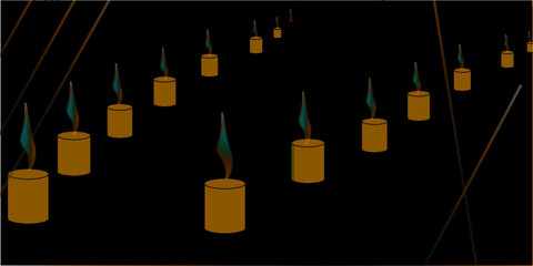 background with lights