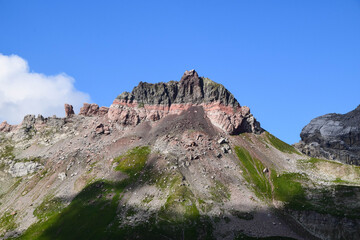 Beautiful Lechtal Alps in Tyrol, Austria